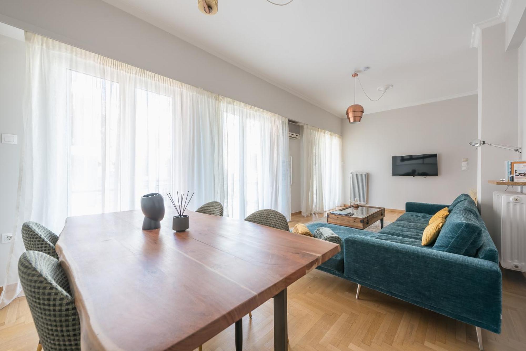 Spacious 2Bds Apt With Acropolis View In Center Афины Экстерьер фото