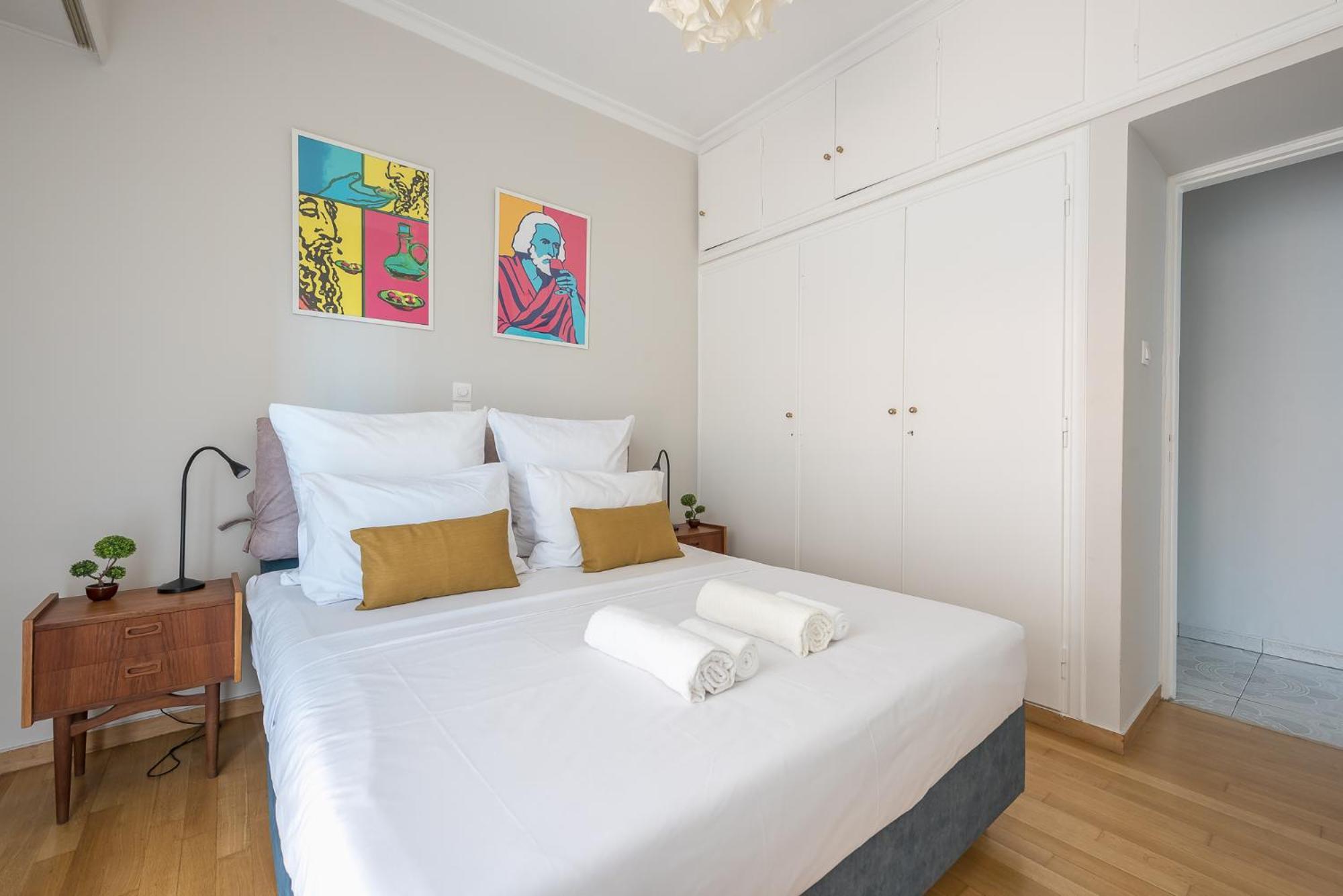 Spacious 2Bds Apt With Acropolis View In Center Афины Экстерьер фото