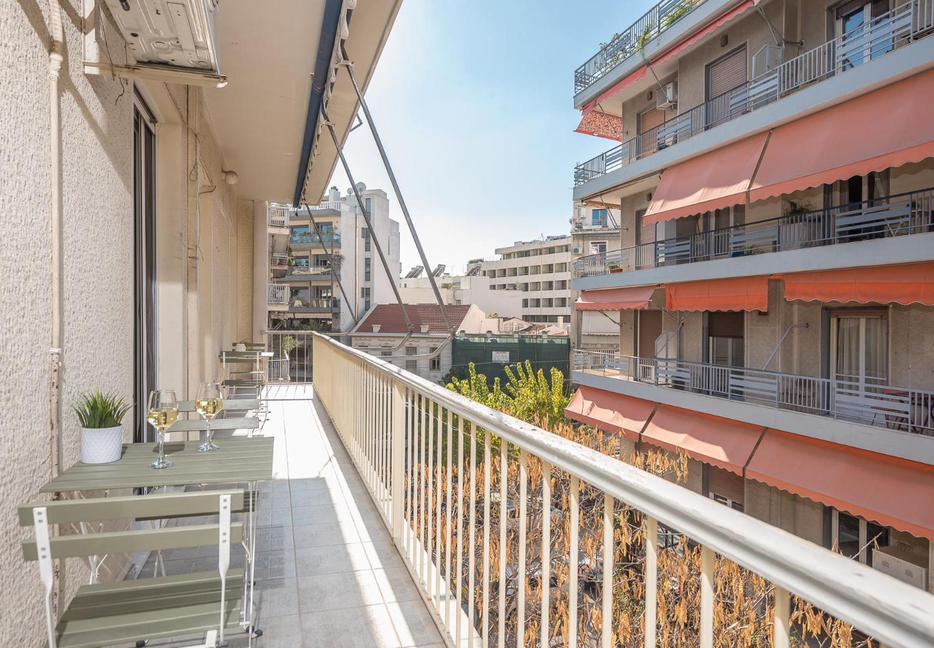 Spacious 2Bds Apt With Acropolis View In Center Афины Экстерьер фото