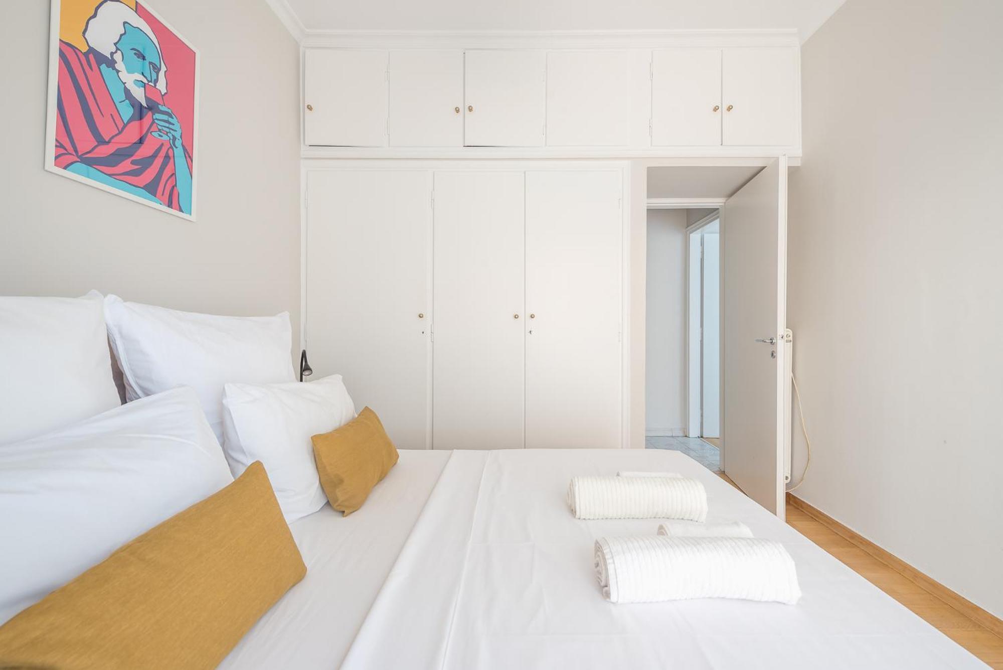 Spacious 2Bds Apt With Acropolis View In Center Афины Экстерьер фото