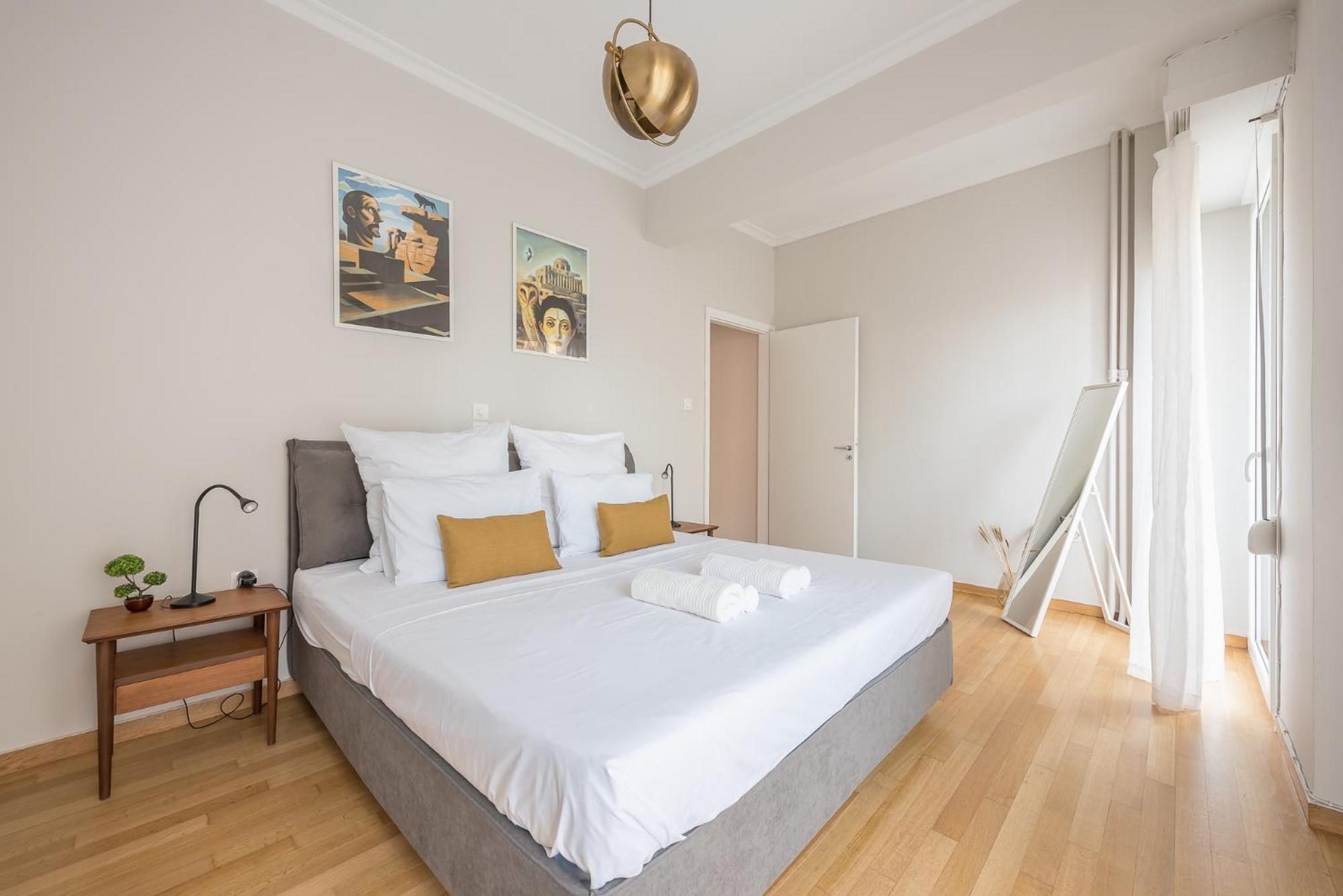 Spacious 2Bds Apt With Acropolis View In Center Афины Экстерьер фото