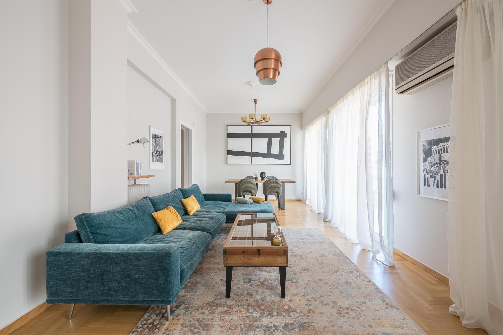 Spacious 2Bds Apt With Acropolis View In Center Афины Экстерьер фото