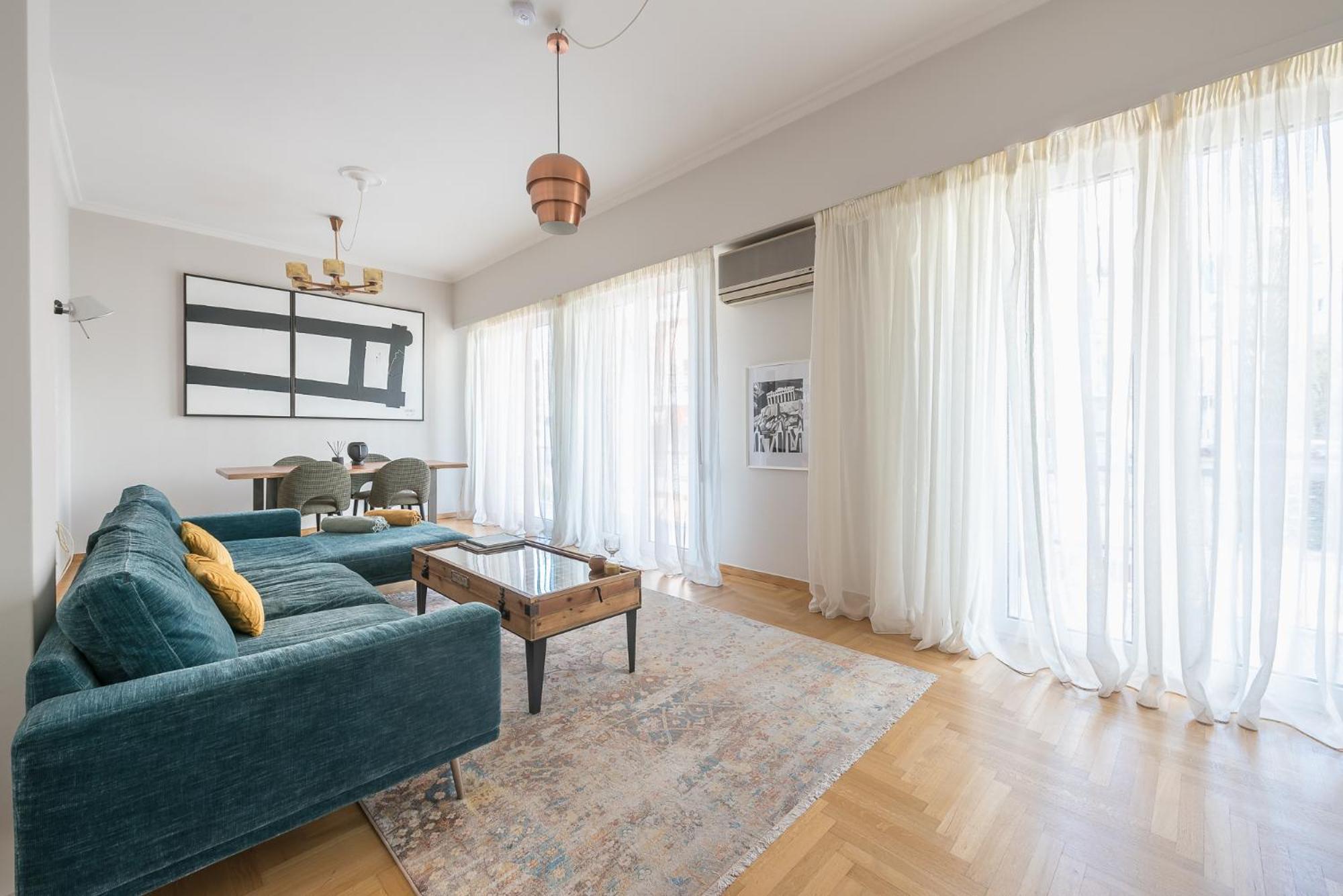 Spacious 2Bds Apt With Acropolis View In Center Афины Экстерьер фото